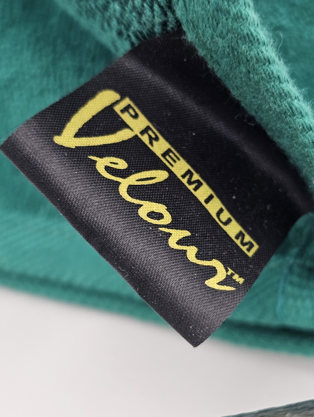 Rolex Golf Towel Velour Soft Cotton Vintage 15" x 26" Bag Clip Green Embroidered - Picture 5 of 7